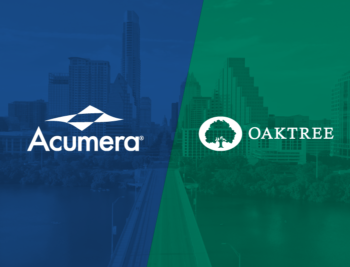 Acumera Secures Strategic Investment from Oaktree